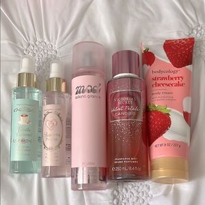 Victoria's Secret and Bodycology Fragrance and Body Cream Set